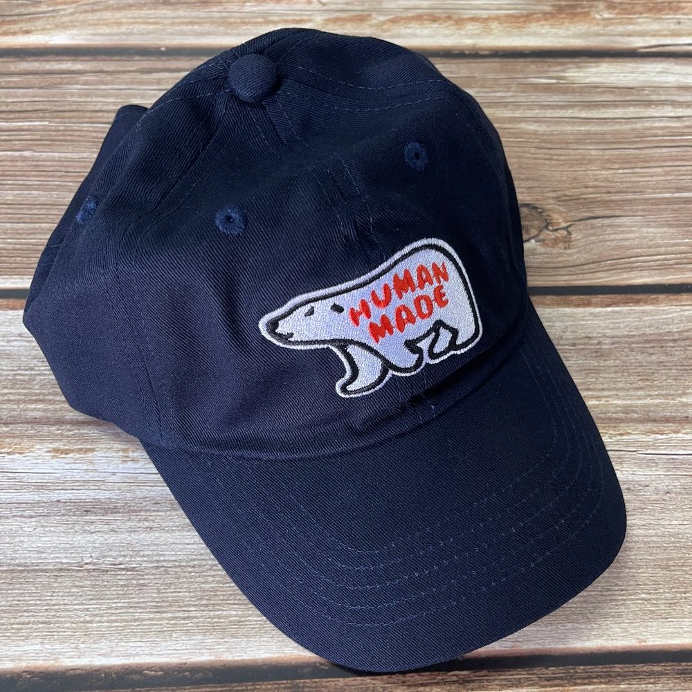 Human Made Bear Cap Black